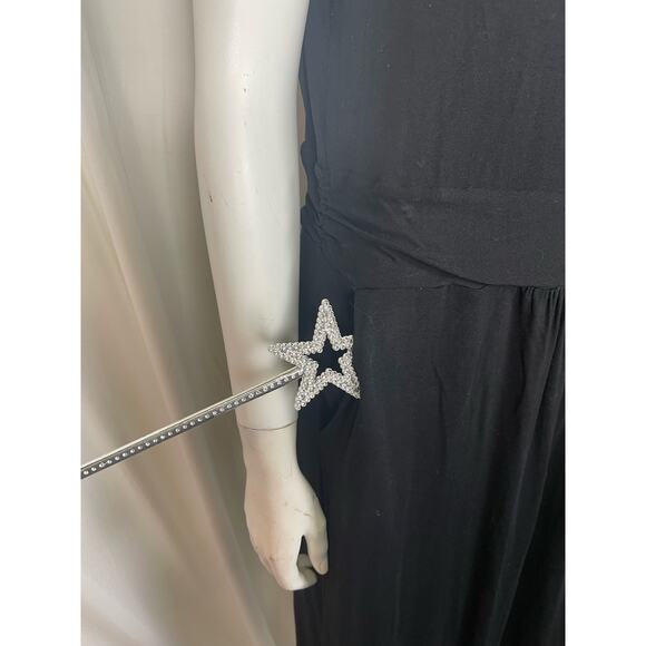 Boden Dress Women's Size 14L Black Cap Sleeve Pockets - Picture 5 of 6